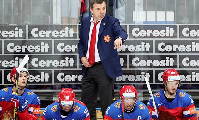 Олег Знарок отметил грязную игру со стороны швейцарцев рассказал что Дацюку выбили зуб и не стал радоваться победе Венгрии.