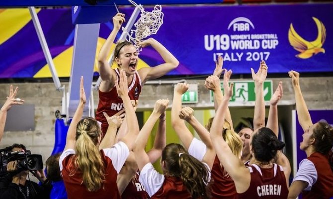 Вчера россиянки выиграли чемпионат мира U-19 победив в финале США.