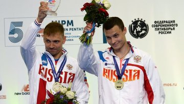 Российские пятиборцы Олег Наумов и Илья <span class=error>Фролов</span> заявили что сделали ставку на бег в комбайне в мужской эстафете на чемпионате мира в Москве.