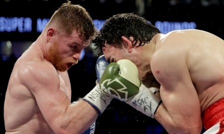 Сайт NowBoxing.com оценил шансы <span class=error>Сауля</span> Альвареса (49−1−1 34 КО) в предстоящем бою против Геннадия <span class=error>Головкина</span> (37−0 33 КО) сообщает Sports.kz.
