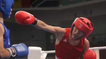 Бэлик Галанов в третий раз выиграл звание чемпиона России по боксу - Фото