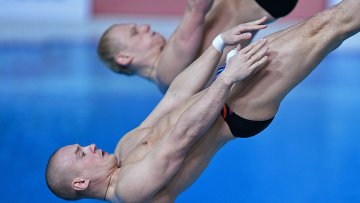 Россияне Илья Захаров и Евгений Кузнецов завоевали серебро чемпионата Европы по водным видам спорта в синхронных прыжках в воду с трехметрового трамплина.