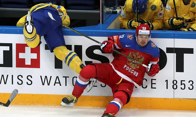 После второго периода сборная России выигрывает у шведов — 4:0 - Фото 1
