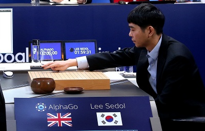 Ли Се Доль проиграл первые три матча против компьютерной программы AlphaGo.