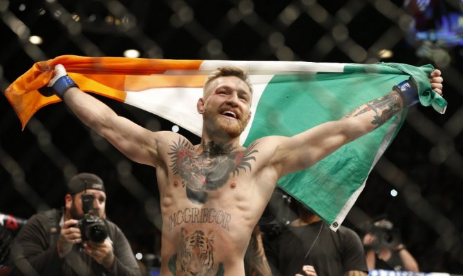 Чемпион UFC в полулегком весе <span class=error>Конор</span> Макгрегор рассказал о том как относится к президенту России Владимиру Путину и попытался охарактеризовать россиян.