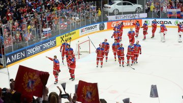 Сборная России по хоккею сохранила второе место в рейтинге Международной федерации хоккея (<span class=error>IIHF</span>).
