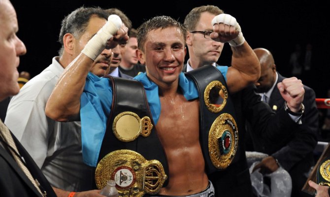 Чемпион мира по версиям WBA (Super) IBO WBC (Interim) и IBF в среднем весе <span class=error>казахстанец</span> Геннадий <span class=error>Головкин</span> (34−0 31 КО) признан Боксером 2015 года по версии Сrown Boxing. Об этом информирует официальный <span class=error>Инстаграм</span> издания.