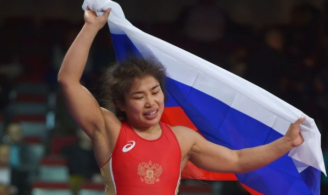 Ирина Ологонова стала единственной россиянкой выигравшей золото на ЧЕ в Риге.