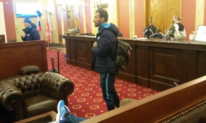 Сегодня Зенит отправляется на тренировочный сбор который пройдет в Дубае.
