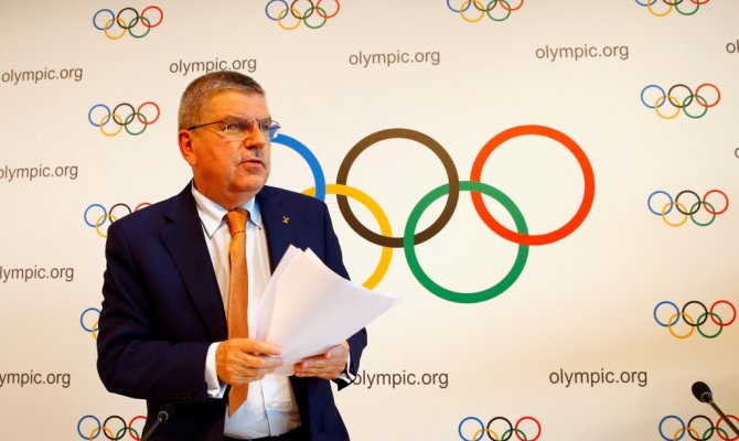 Президент МОК Томас Бах.